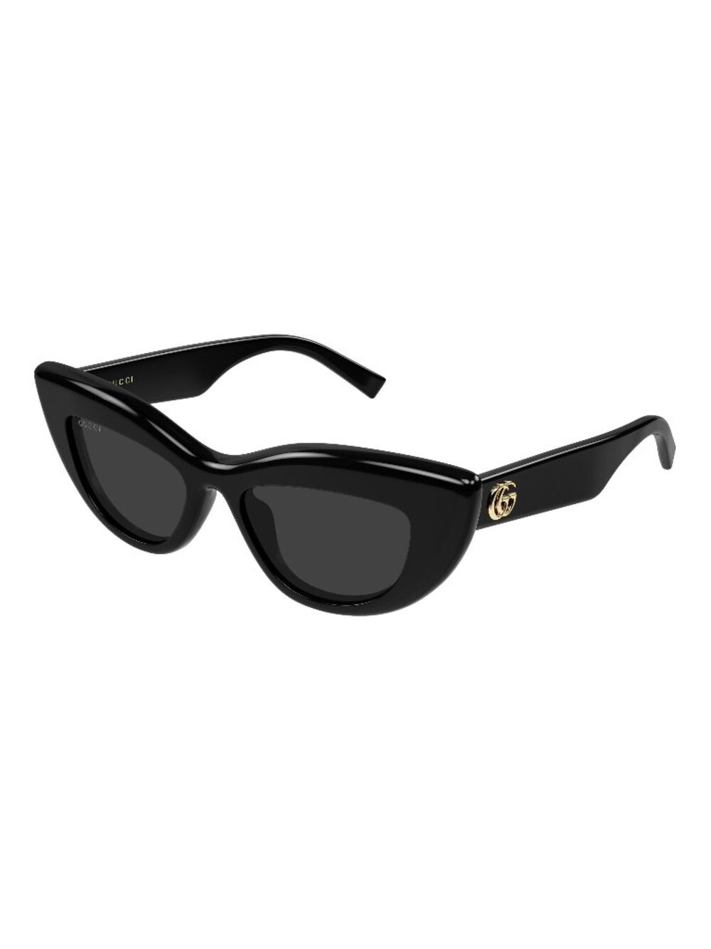 New Gucci Women's Sunglasses Black Grey Lens Acetate Frame GG2031S 001 50